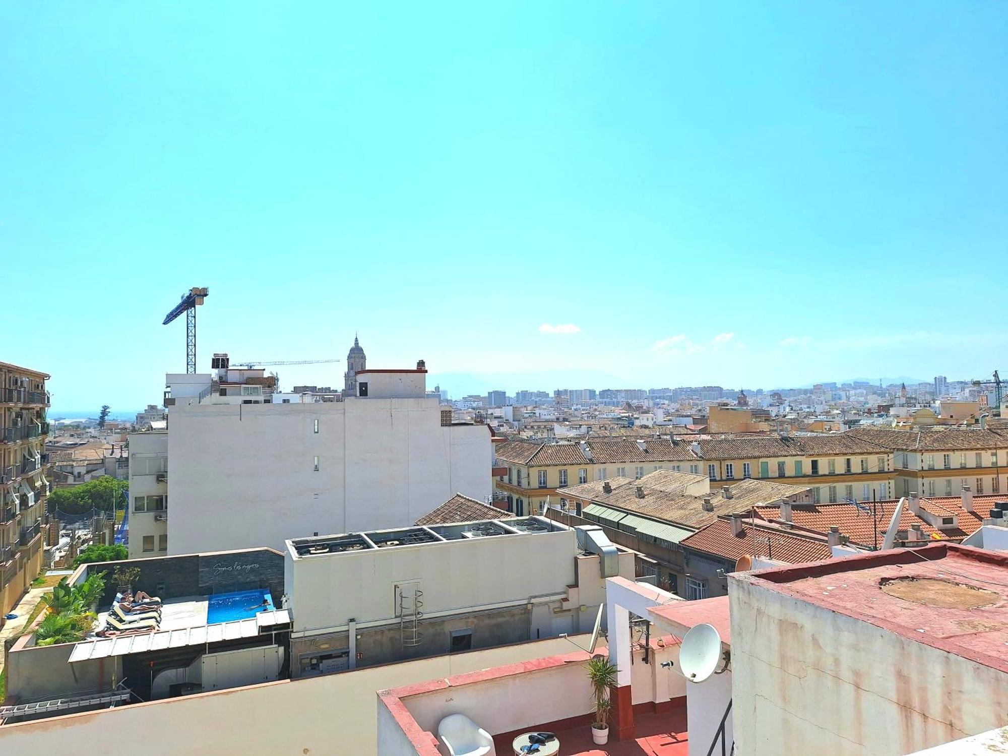 Malaga Centre Rooftop Terrace With Panoramic Views Exteriér fotografie